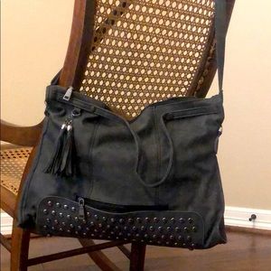 Dark Grey Satchel